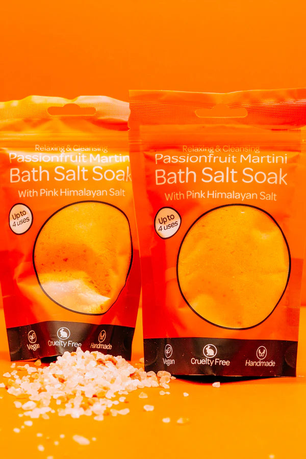 Bath salt soak