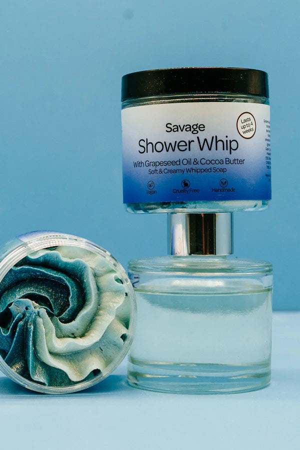 Whipped soap