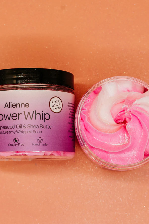Whipped soap