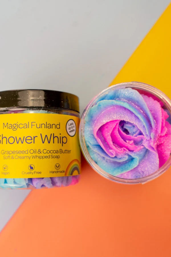 Whipped soap