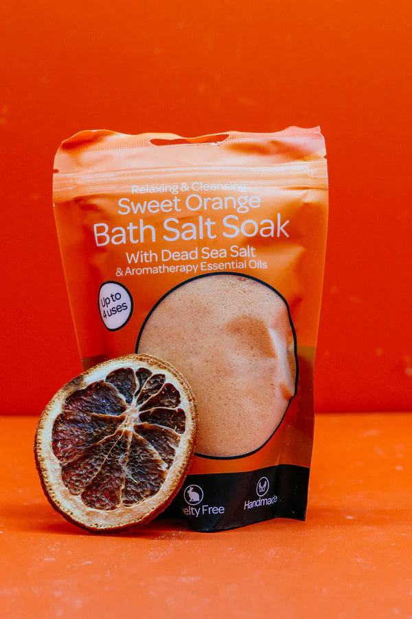 Bath salt soak