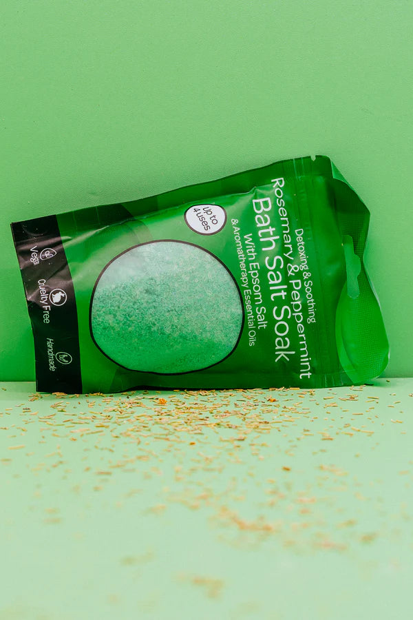Bath salt soak