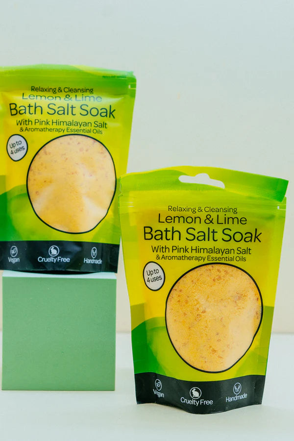 Bath salt soak