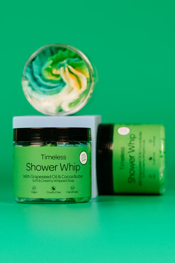 Whipped soap