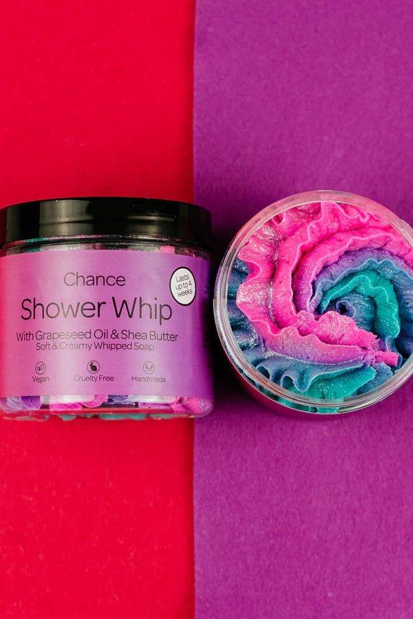 Whipped soap