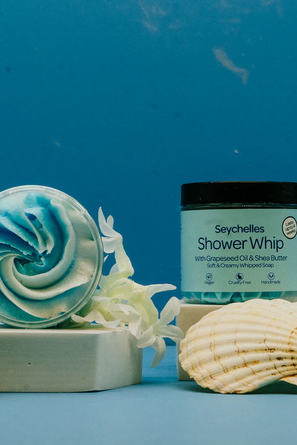 Whipped soap