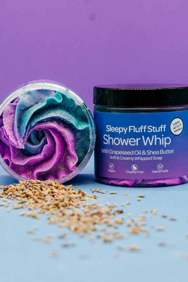 Whipped soap