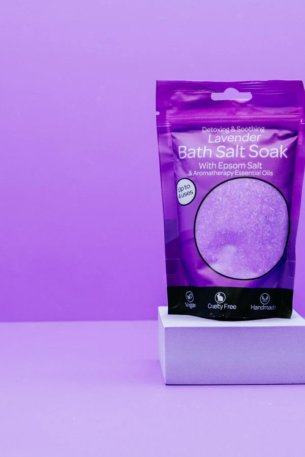 Bath salt soak