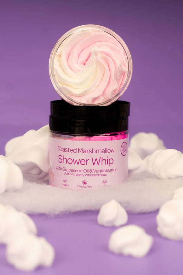 Whipped soap