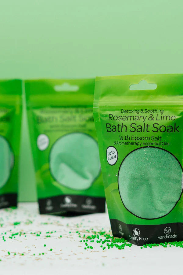 Bath salt soak