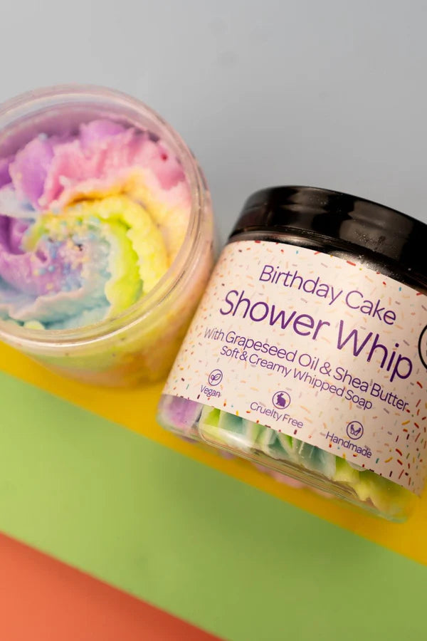 Whipped soap