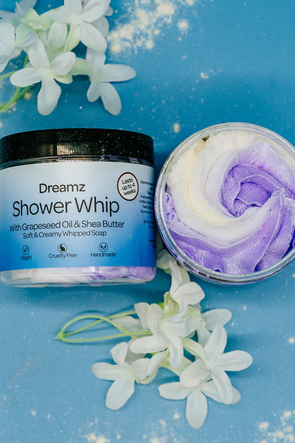 Whipped soap