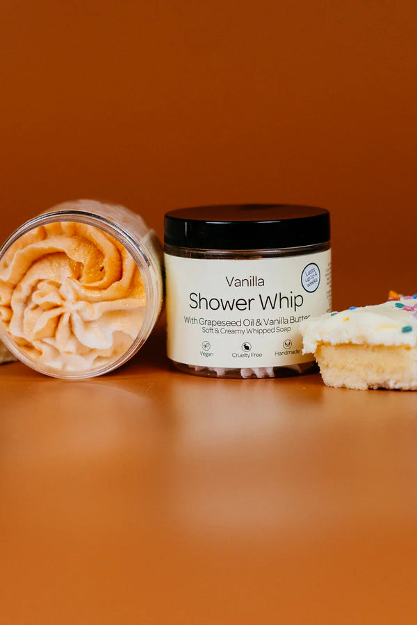 Whipped soap