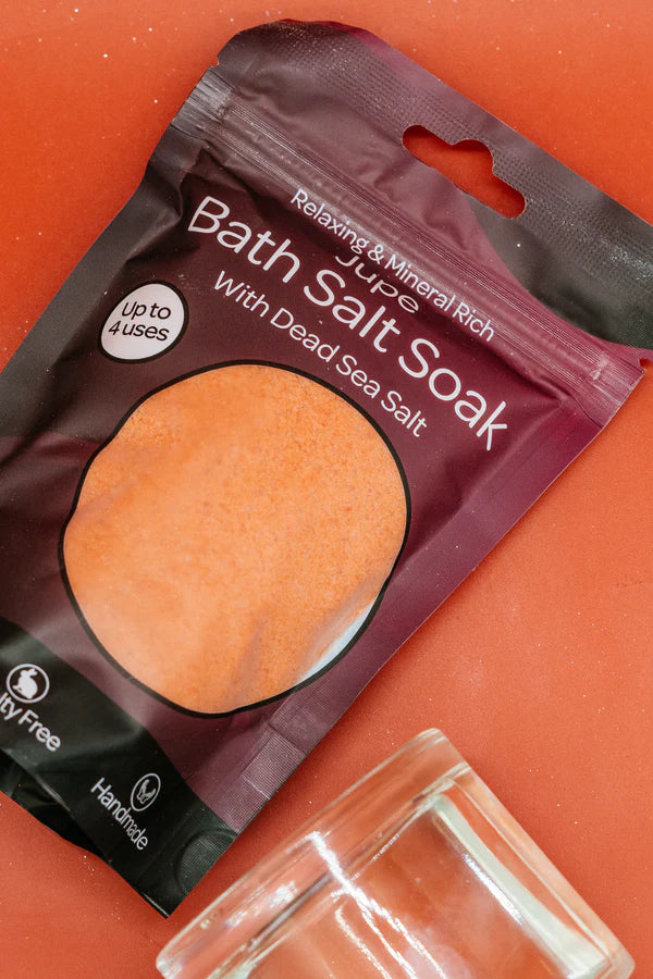 Bath salt soak