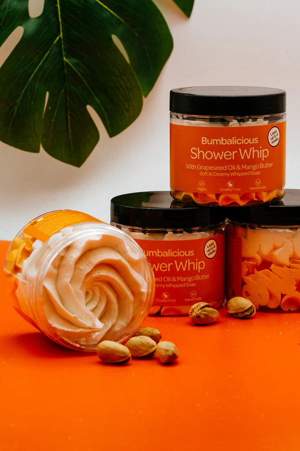 Whipped soap