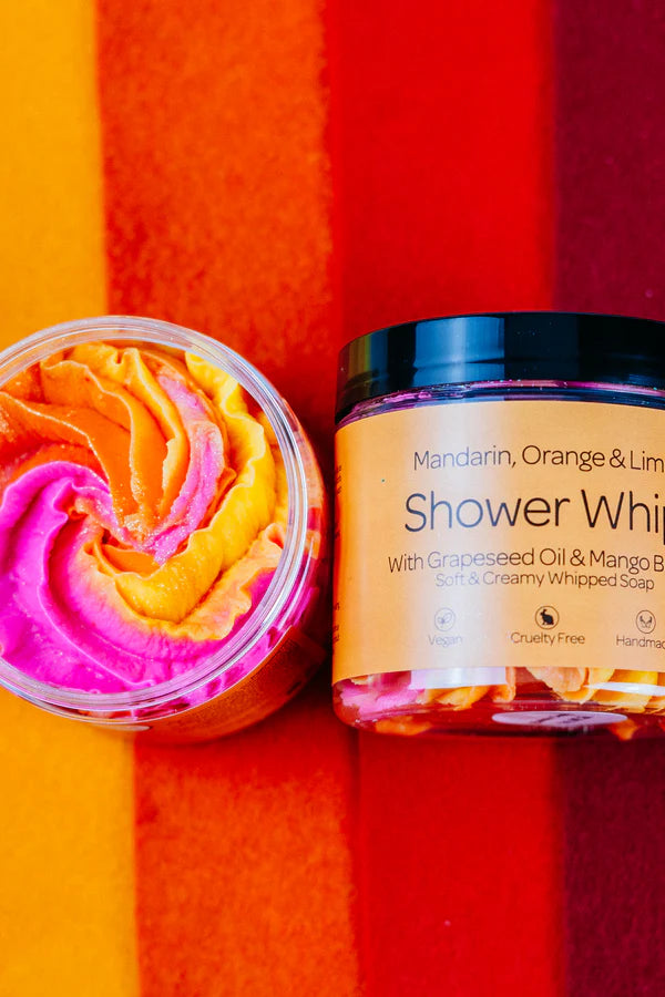 Whipped soap