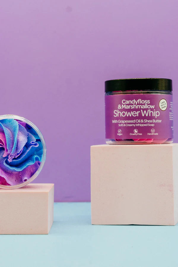 Whipped soap