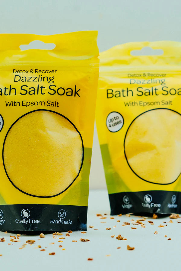 Bath salt soak