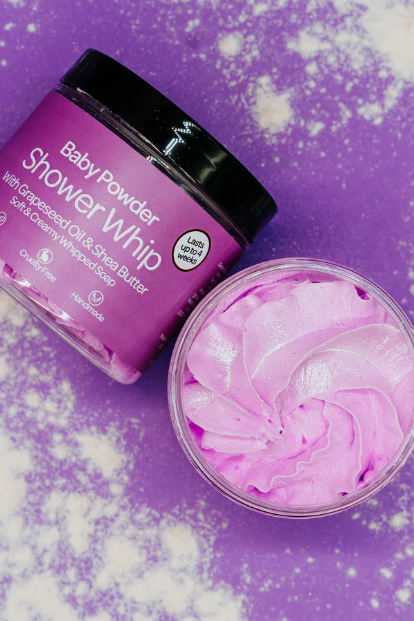 Whipped soap
