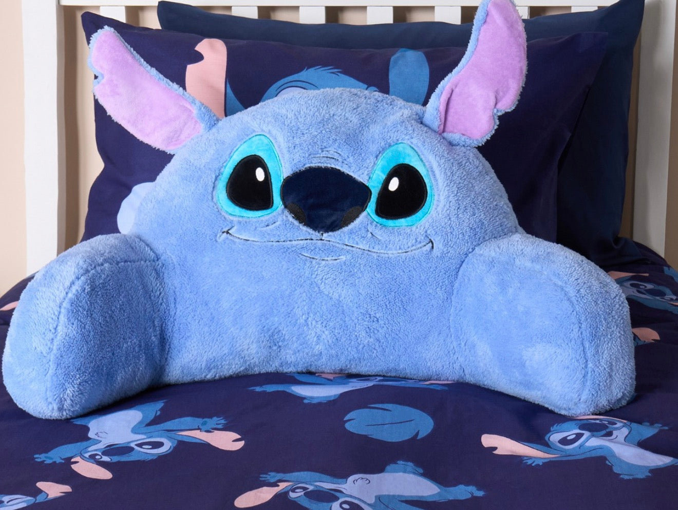 Stitch Cuddle Cushion - Blue