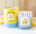 SUGARED LEMON SCENTED CANDLE
