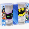 DC Comics Batman & Catwoman Glass Tumbler Set