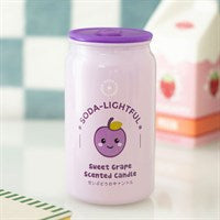 Pre order SWEET GRAPE SODA CAN CANDLE