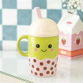 KAWAII BUBBLE TEA LIDDED MUG