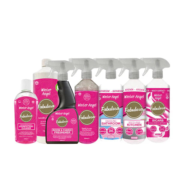 Fabulosa Winter Angel Household Cleaning Bundle