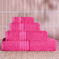 100% Cotton Towel - Hot Pink