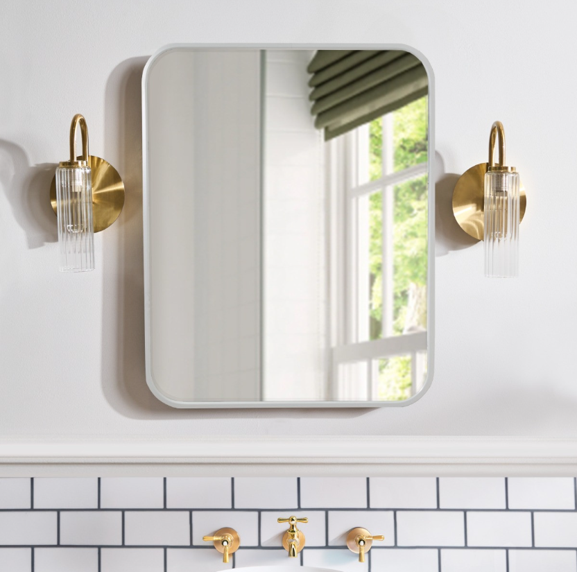 Framed Bathroom Wall Vanity Mirror