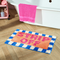 Strip Off Tufted Bath Mat - Multi