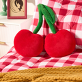Cherry Cushion - Red