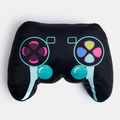 Console Remote Shaped Gamer Cushion - Black