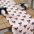 Bow Print Table Runner