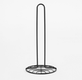Wire Kitchen Roll Holder - Black