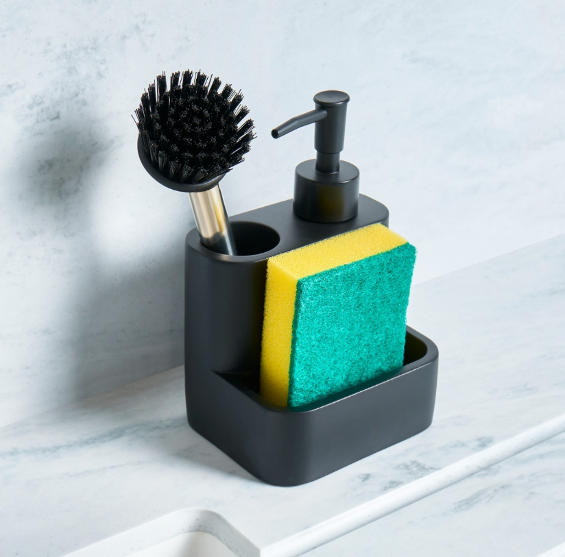 Kitchen Sink Soap Dispenser - Black