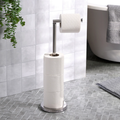 Toilet Roll Free Stand Holder - Metal