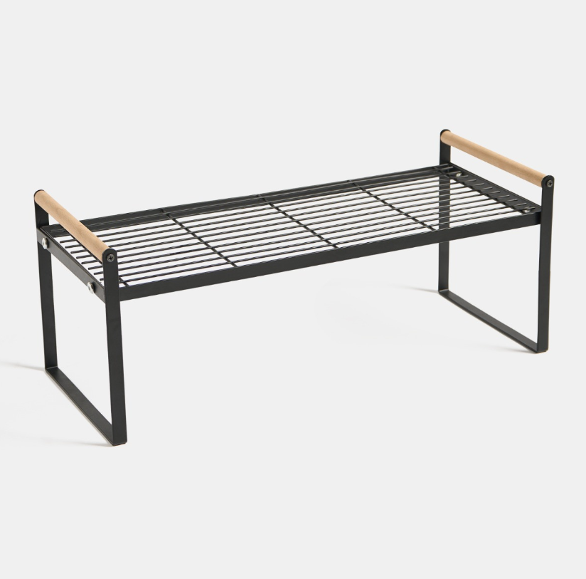 Wire Kitchen Shelf - Black